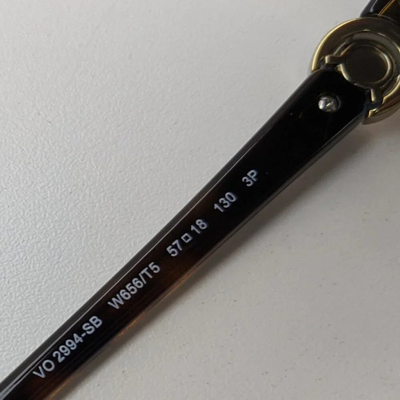 🕶️ Vogue VO2994-SB W656/T5 Polarized Butterfly Sunglasses 57/18-130 / JLG851🕶️​ - Picture 6 of 8